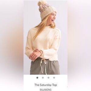 The Saturday Top: Ribbed mock neck boxy top
